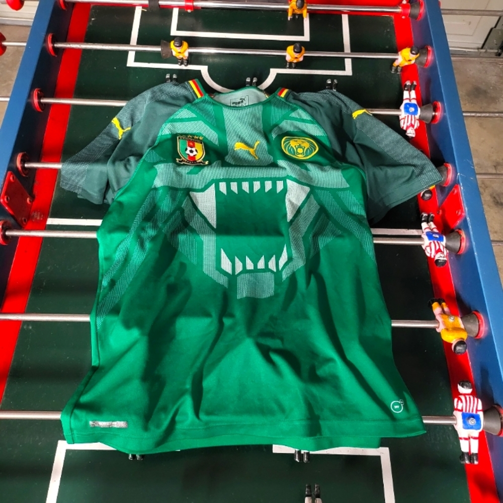 CAMEROON 2018 SOCCER JERSEY SIZE XL